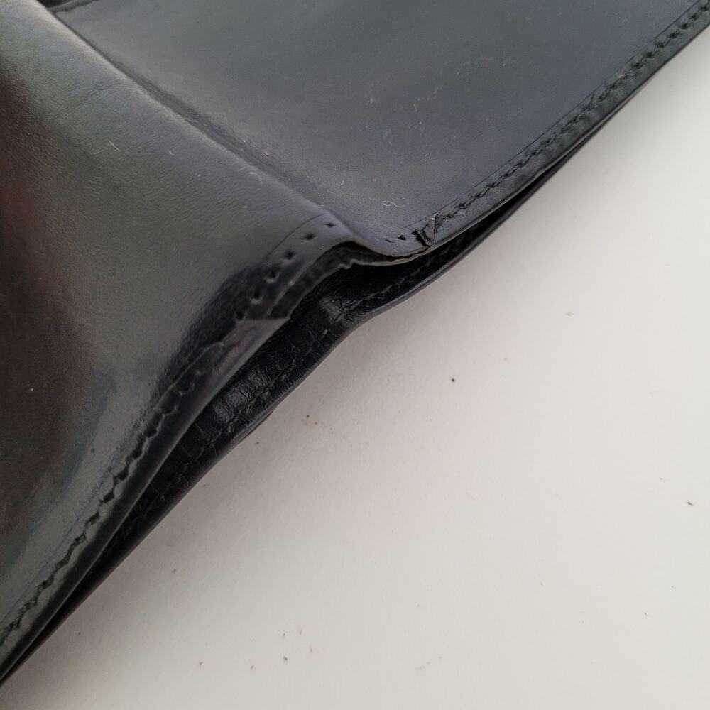 GUCCI Logo Men's Leather Card Bill Wallet Bifold Black Designer Medium Classic - Picture 12 of 12